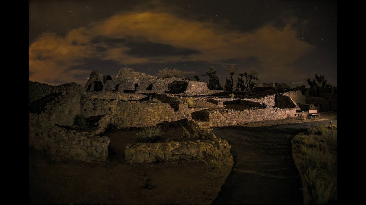 Aztec Ruins - Night Skies and Storms