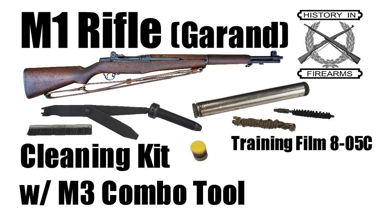 Индивидуальный набор для чистки винтовки М1 (Garand) с комбинированным инструментом М3 (TF 8-05C)