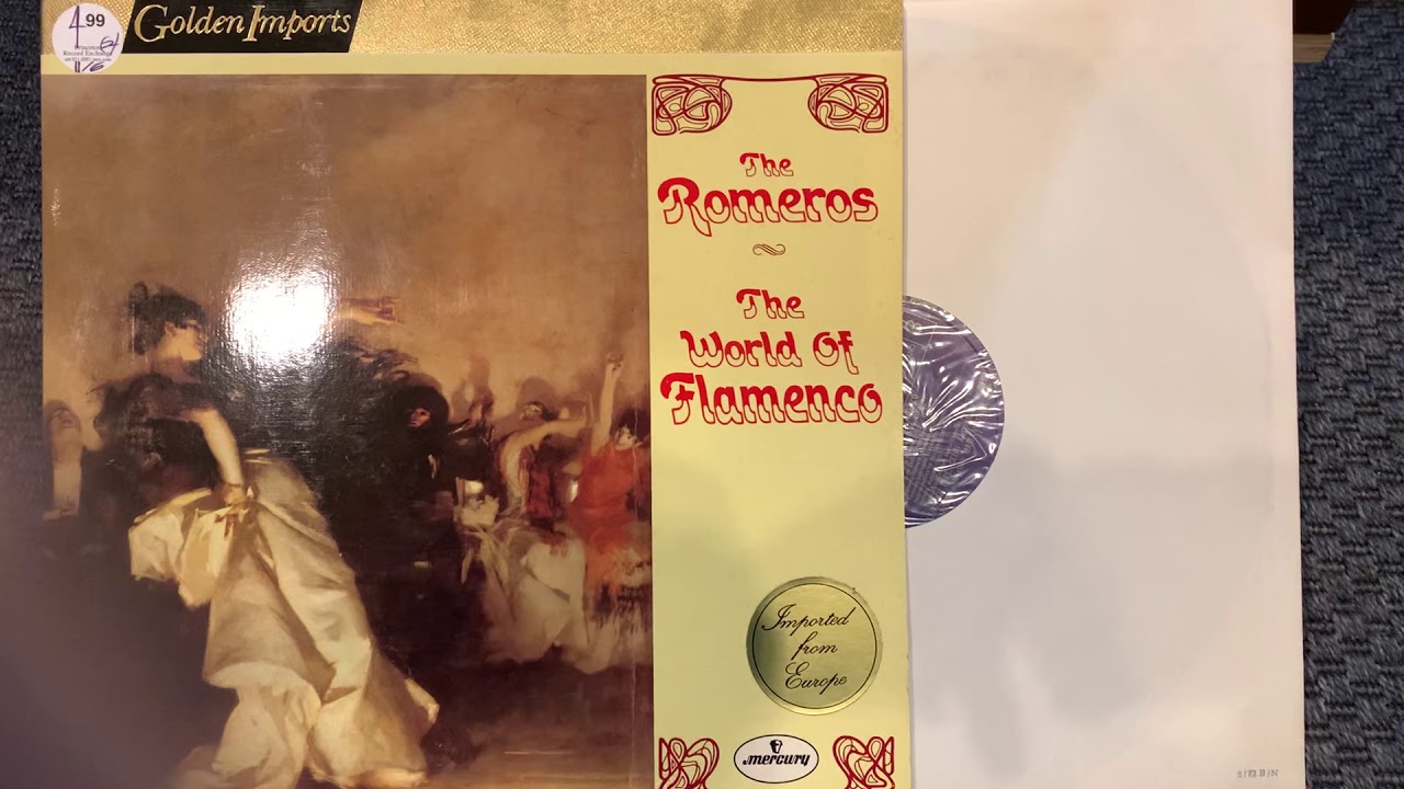 Tien Nephrite turntable play flamenco with Altec 9862 Trinnov