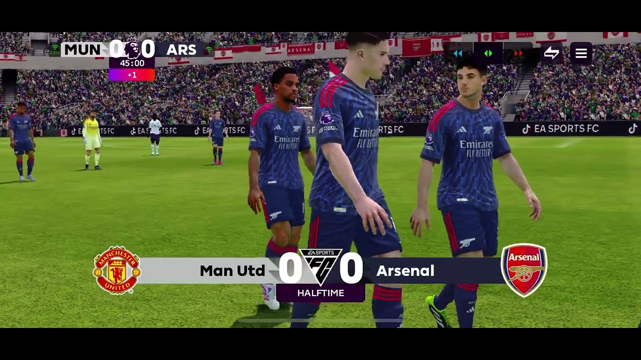 MAN UNITED VA ARSENAL (entertaining match)