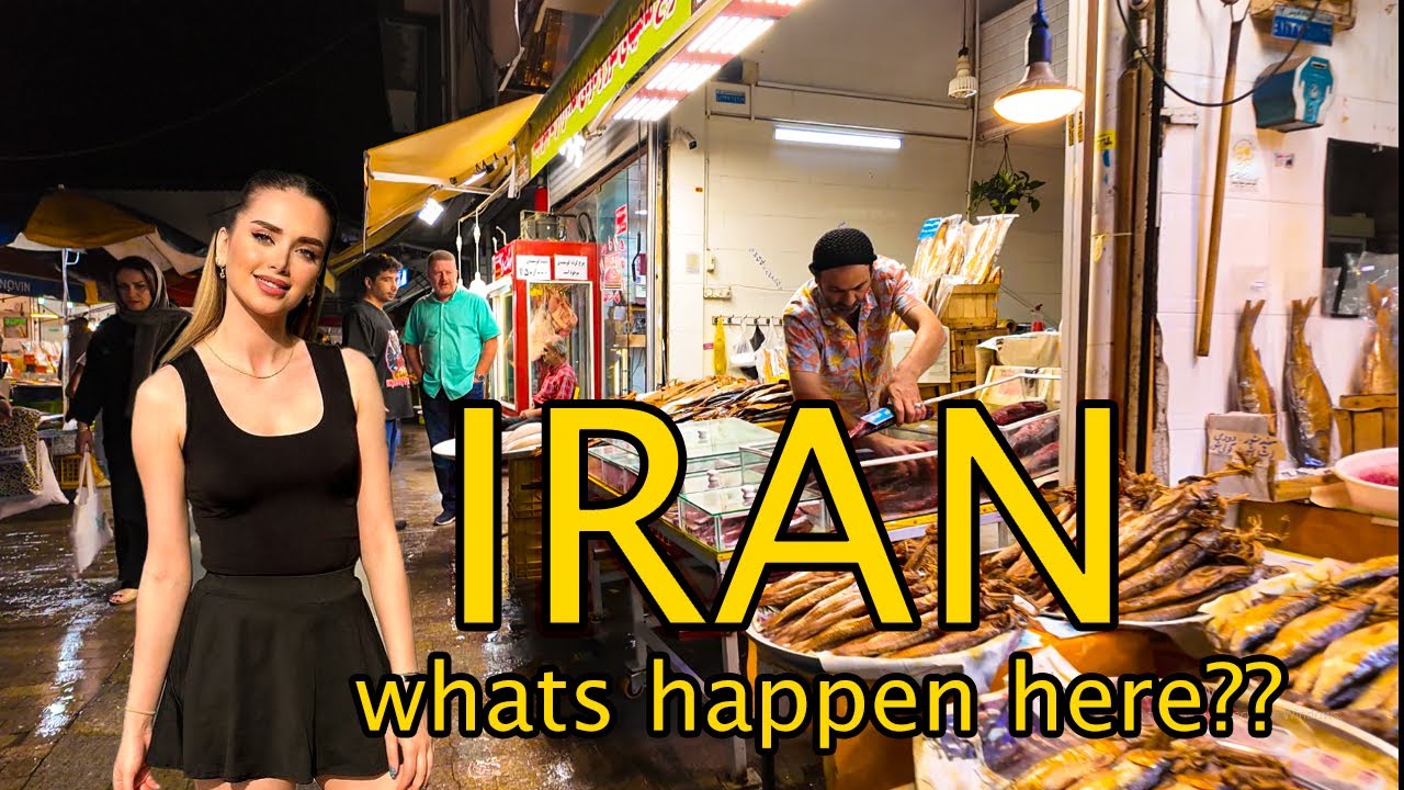 IRAN- what the media don't tell you about? Rasht- Bazar