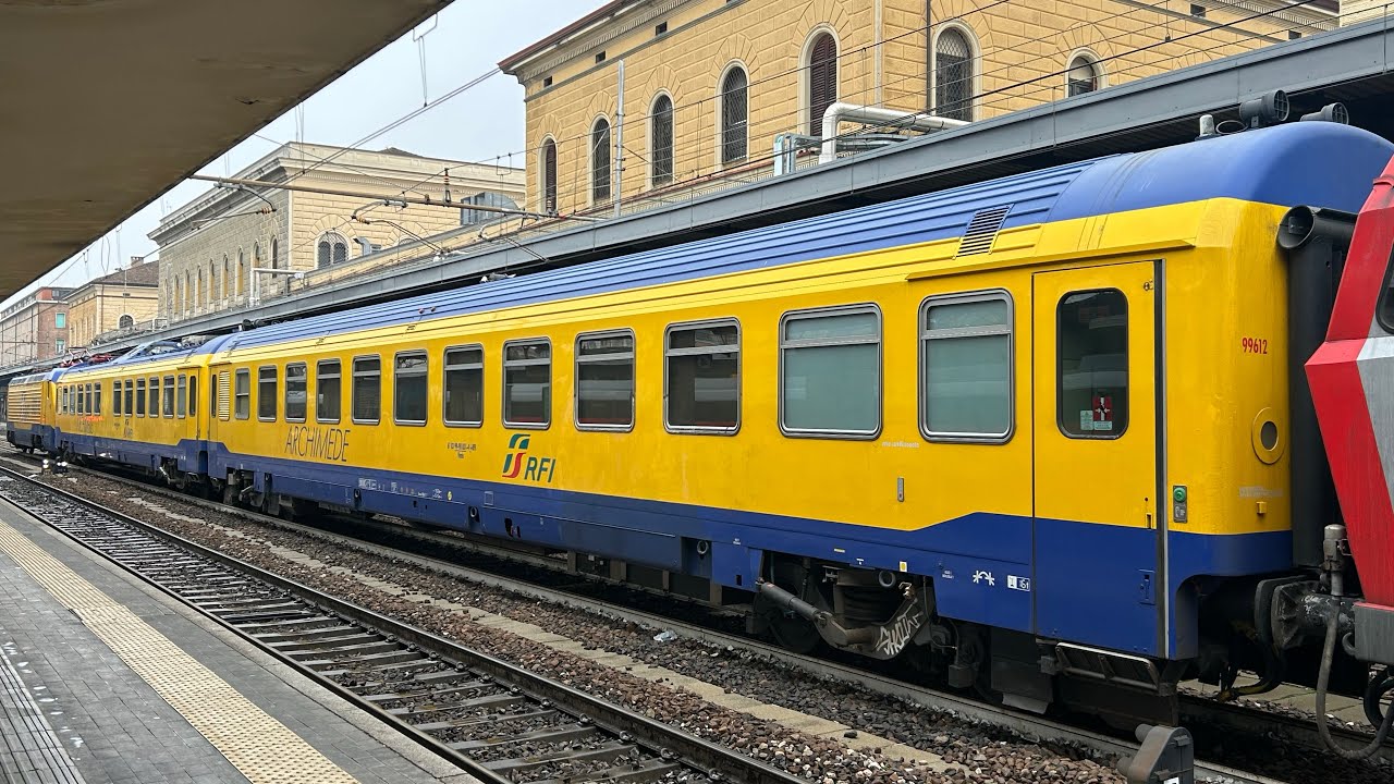 IL TRENO DIAGNOSTICO ARCHIMEDE DI RFI