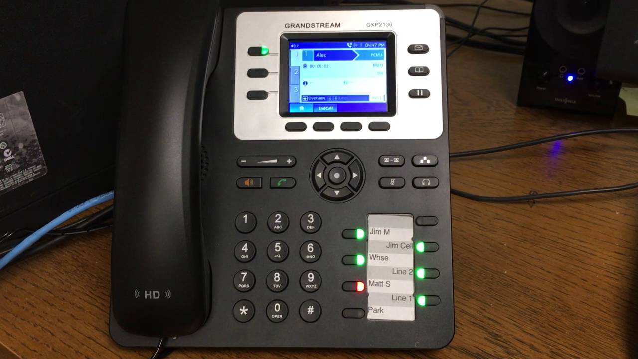 Grandstream GXP2130 Demo