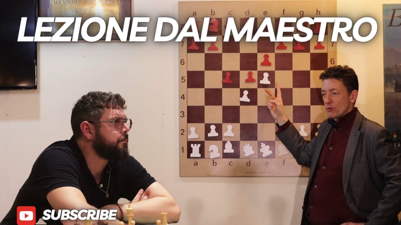 A Lezione dal Maestro!! il Vantaggio di Spazio con il Maestro Fide Marco Corvi
