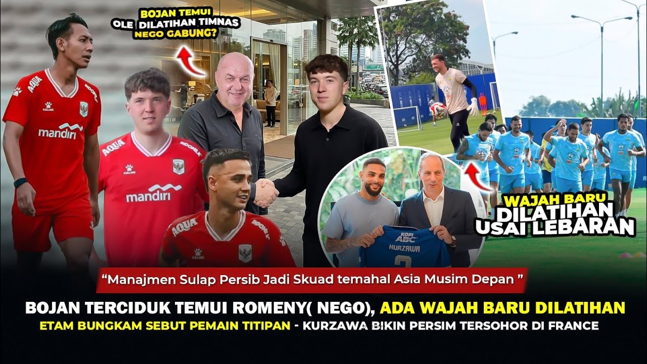 🔵HEBOH‼️Bojan Temui Ole Dihotel (Sinyal Deal) ⁉️Ada Wajah Baru Dilatihan Perdana, Etam Top, Kurzawa🔥