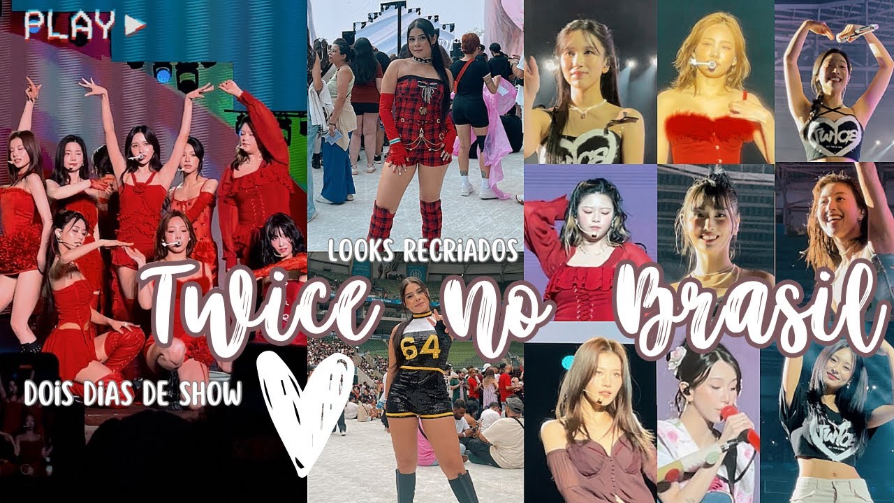 TWICE NO BRASIL | VLOG E FANCAMS