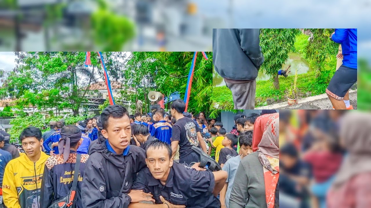 KESURUPAN BAR BAR SAMPAI LONCAT DARI TEBING!!! Seni Reak Lugay Pusaka