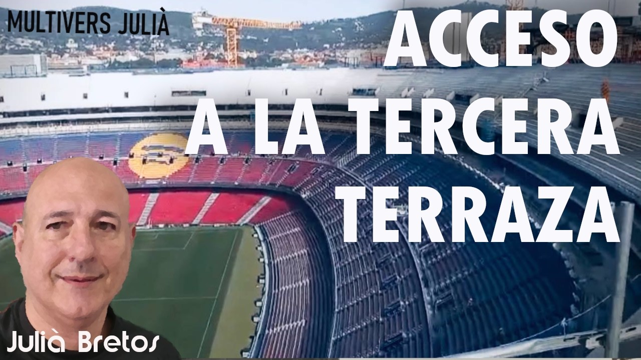 Acceso a la tercera terraza