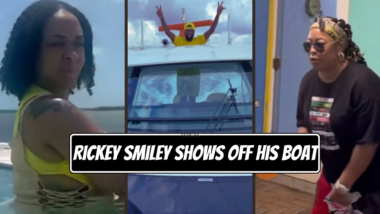 Rickey Smiley takes the BeauRtifuls out on his boat