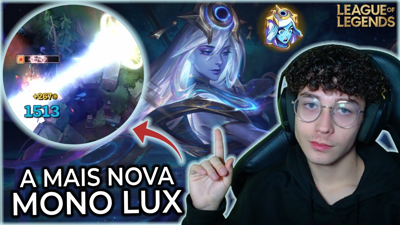 PEGARAM MINHA SERAPHINE MAS NÃO ESPERAVAM A LUX... - League Of Legends