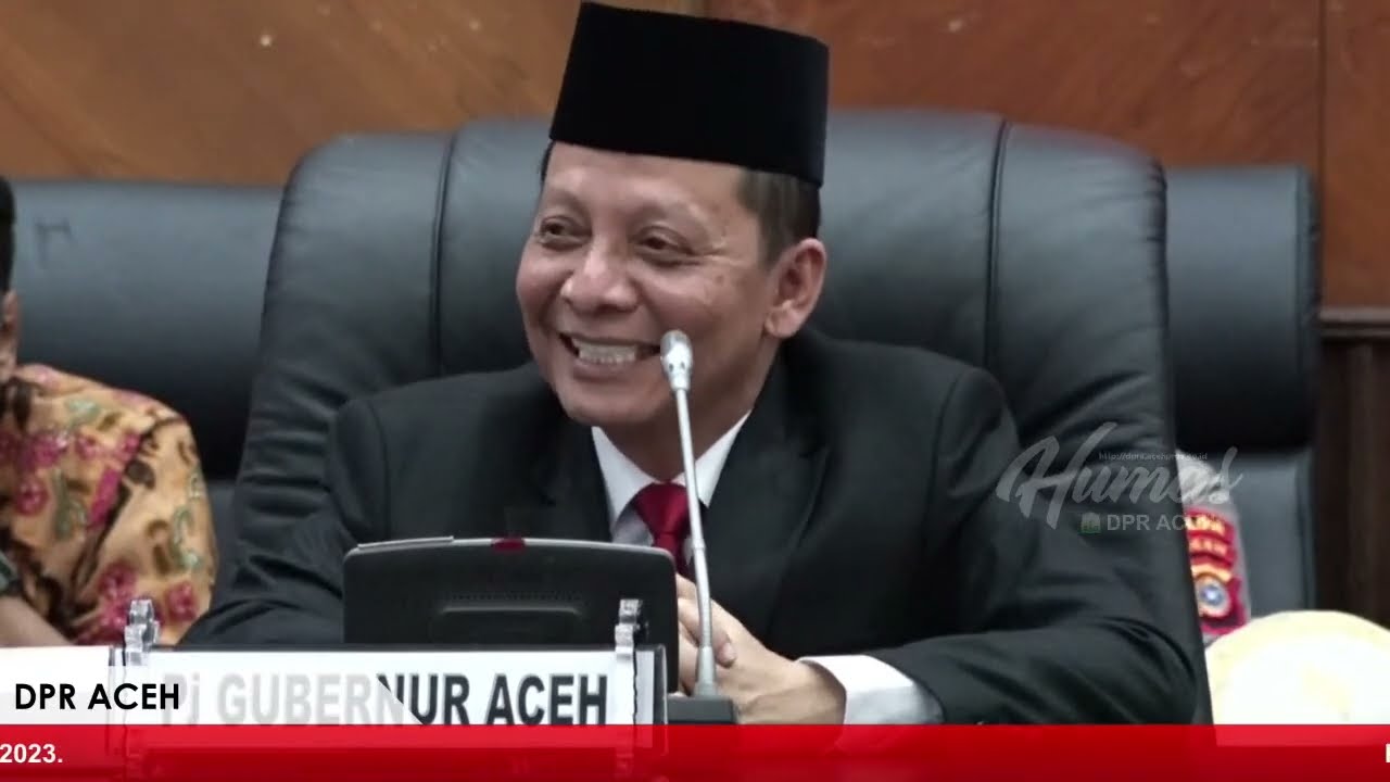 Rapat Paripurna DPR Aceh