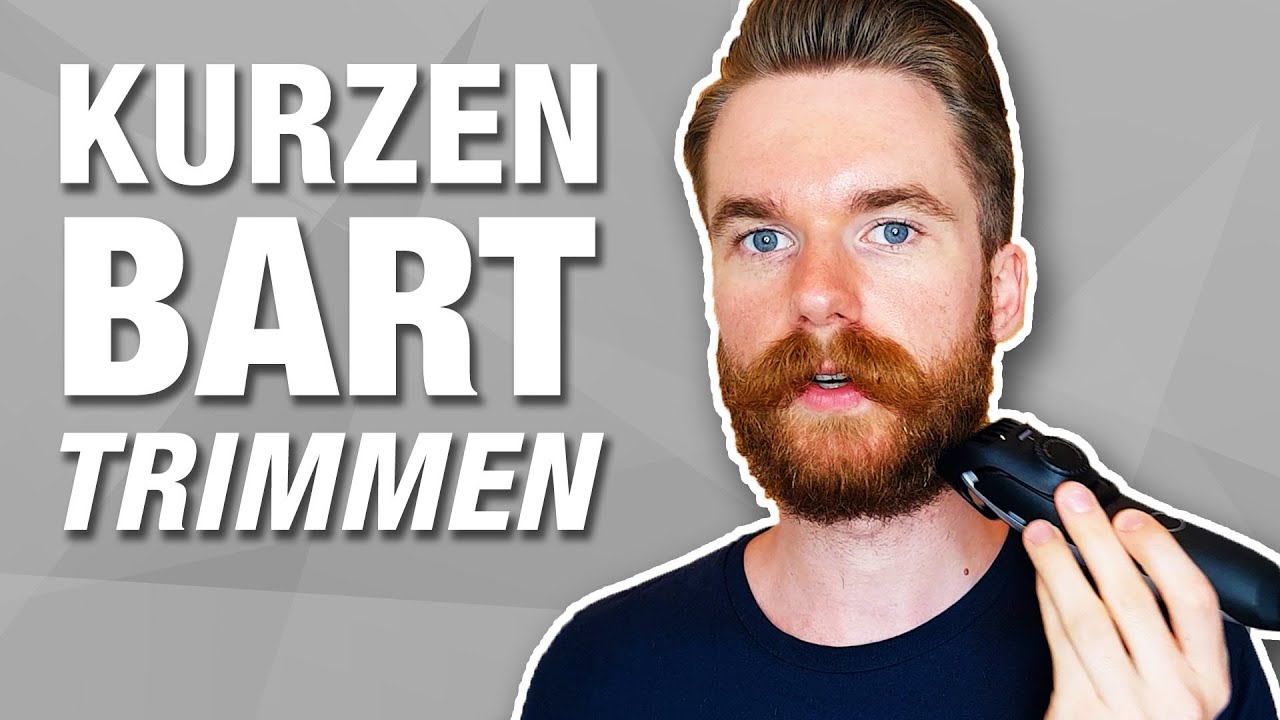 Bart in Form trimmen! | Wachstumsphase | How-To für kurze Bärte