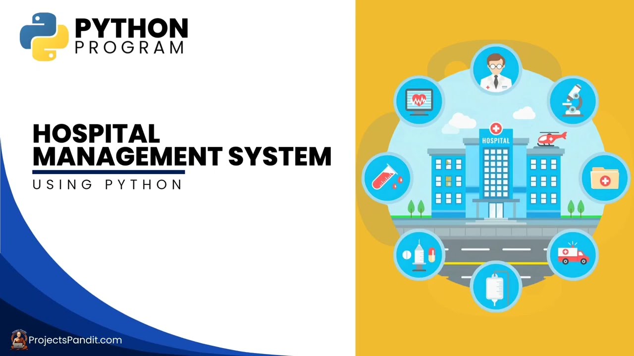 Hospital Management System Project In Python