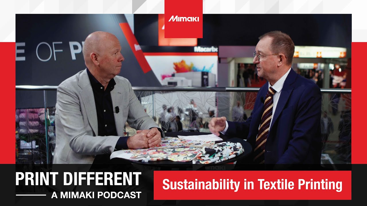 Podcast | Print Different Ep. 1 – Sustainability in Textile Printing