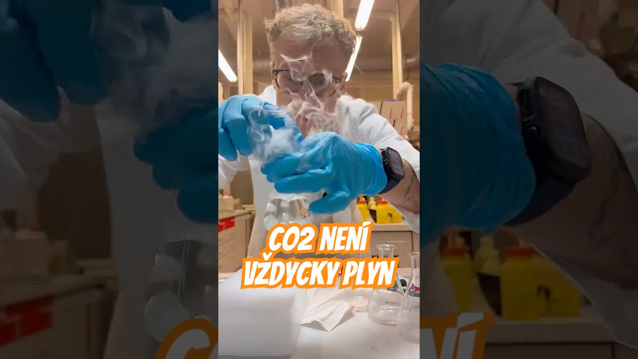 Oxid uhličit&yacute; nemus&iacute; b&yacute;t vždycky plyn 💨 #klimatomluva #klimatickezmeny #science