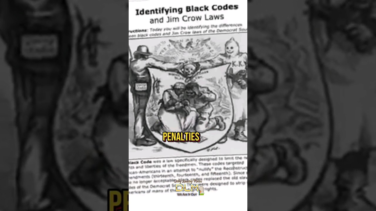 Black Codes: How Slavery Reinvented