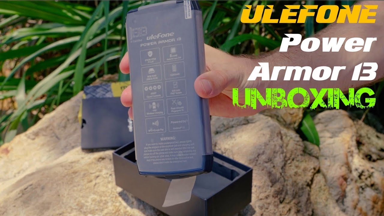 Ulefone Power Armor 13 / 13,200mAh Beast, Unboxing