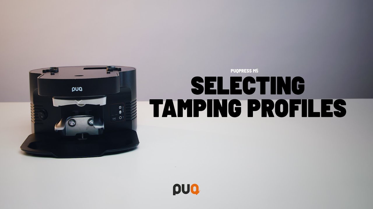 PUQ Press M5 - Selecting Tamping Profiles