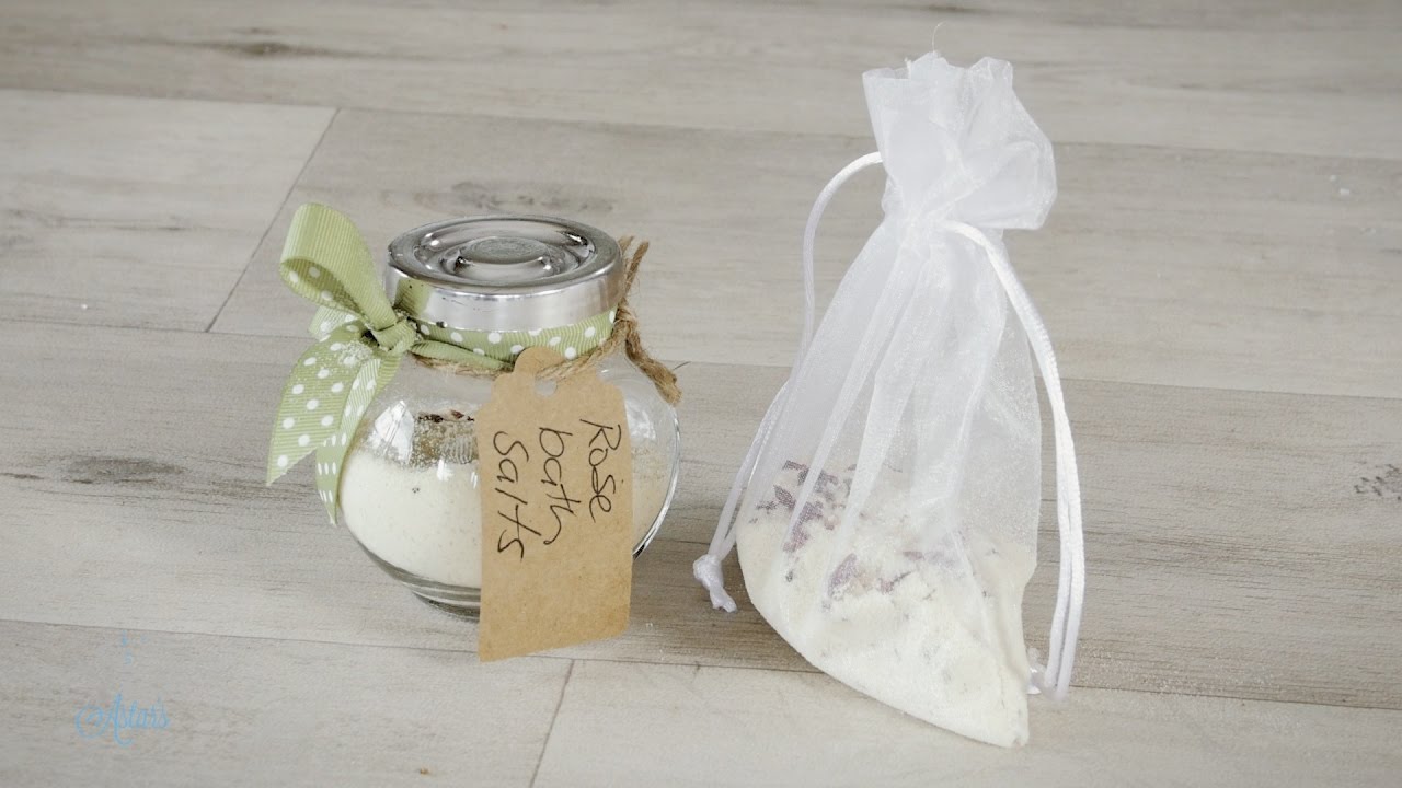How to make Milk & Rose Petal Bath Bags