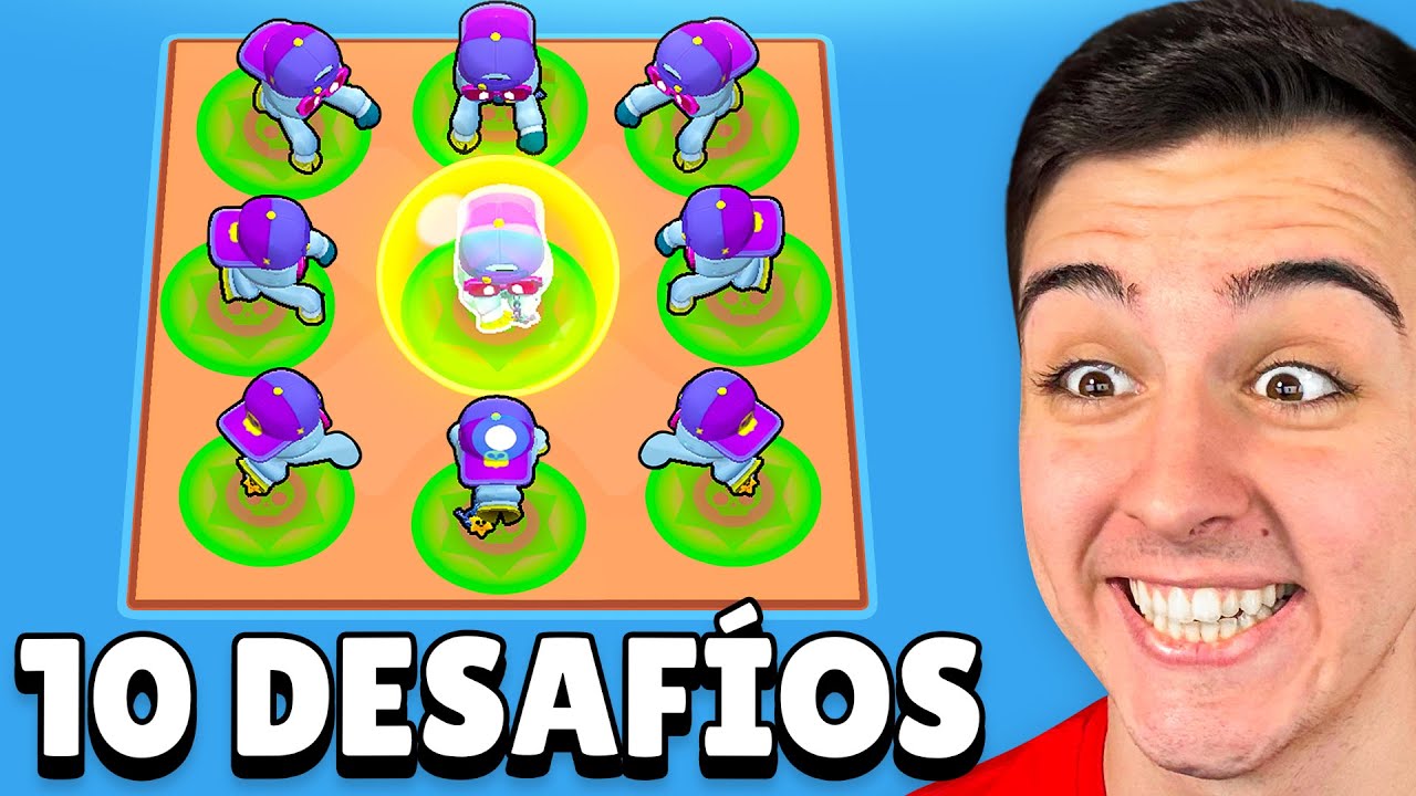 ME ENFRENT&Eacute; a 10 DESAF&Iacute;OS DE SHADE por BRAWL PASS PLUS 👻🚨 Brawl Stars