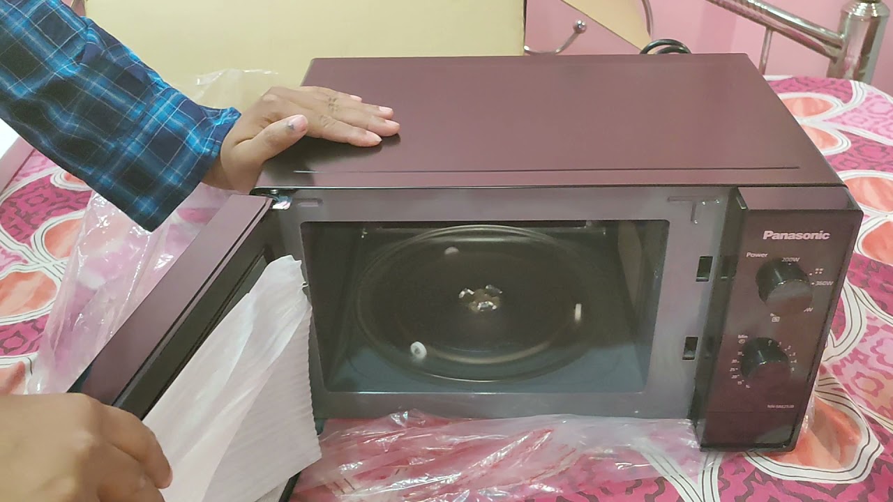 Panasonic solo Microwave oven unboxing review.. Reason for buying