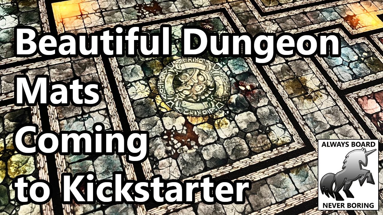 Beautiful Dungeon Mats | Dungeon Artwork for Dungeons & Dragons, Custom HeroQuest & More | Sponsored