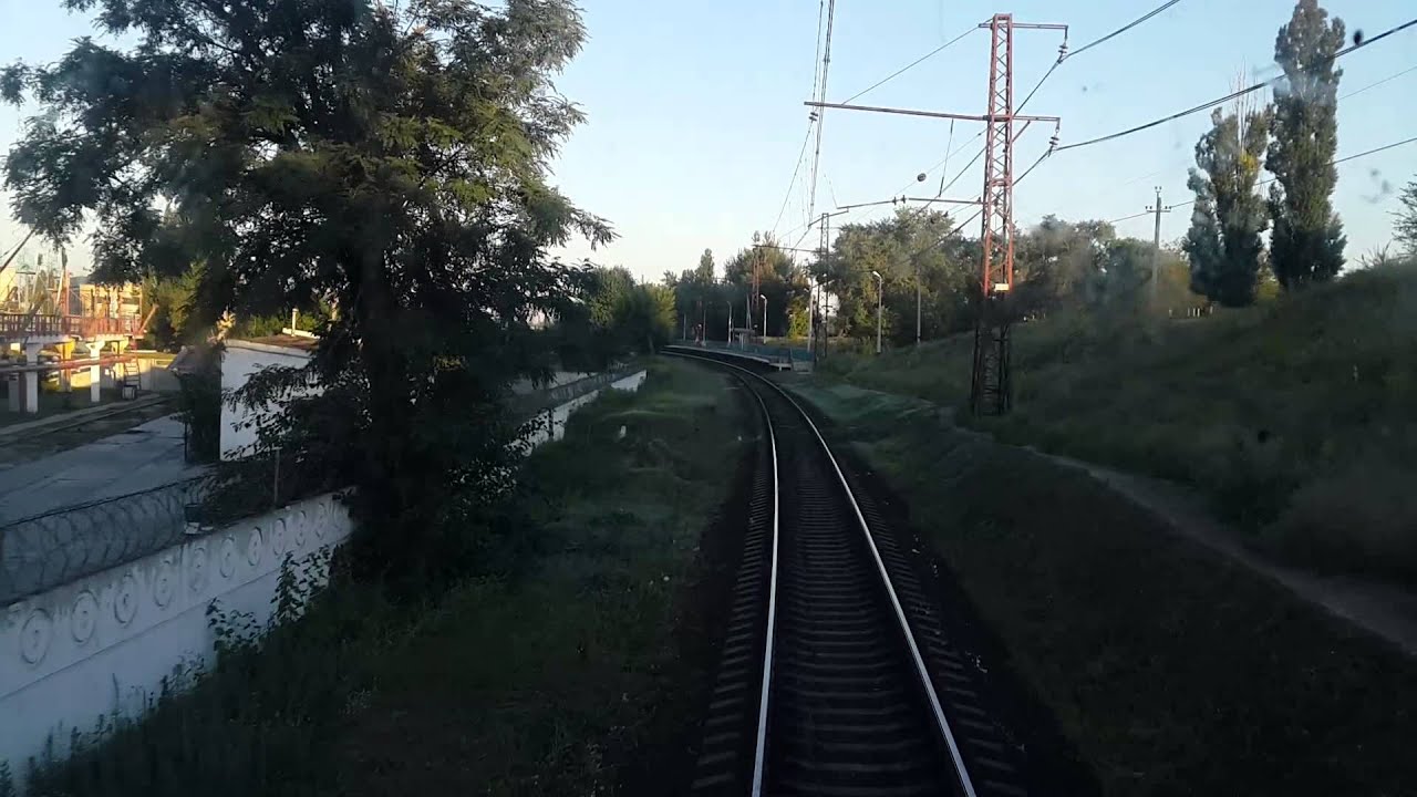 Ст. НД-Узел Игренский парк Глазами локомотивной бригады