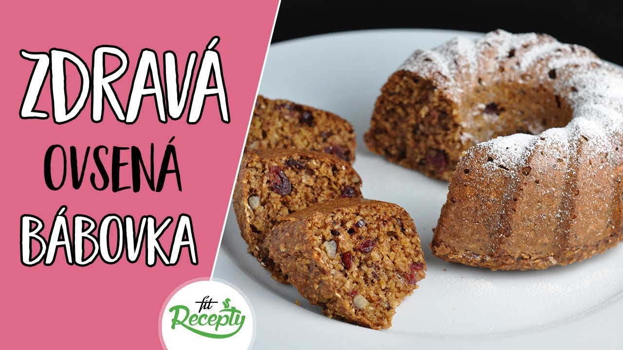 Zdravá ovsená bábovka - fit recept