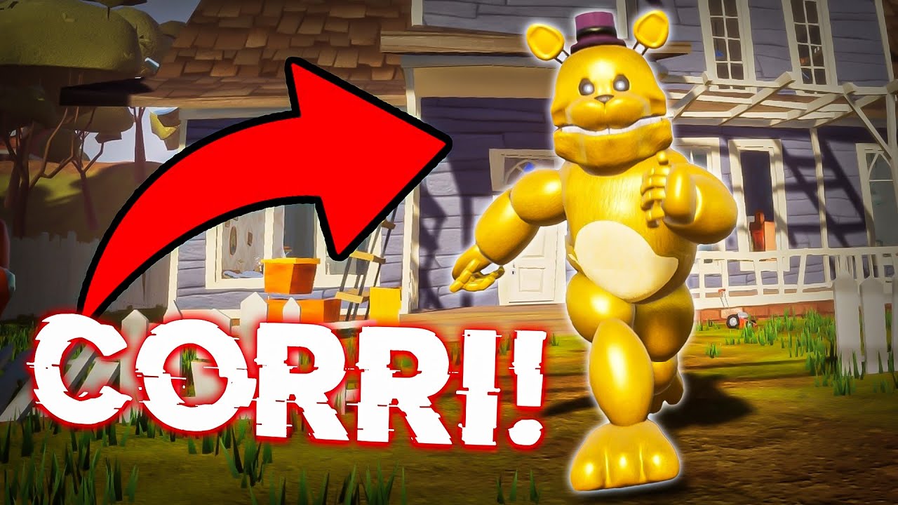 IL MIO VICINO DI CASA E' FREDBEAR! (Hello Neighbor Mod)