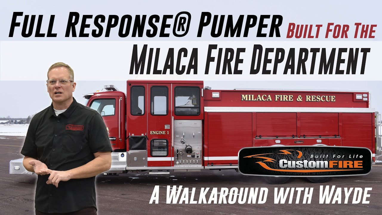 Milaca Fire Department's Full Response® Pumper by CustomFIRE