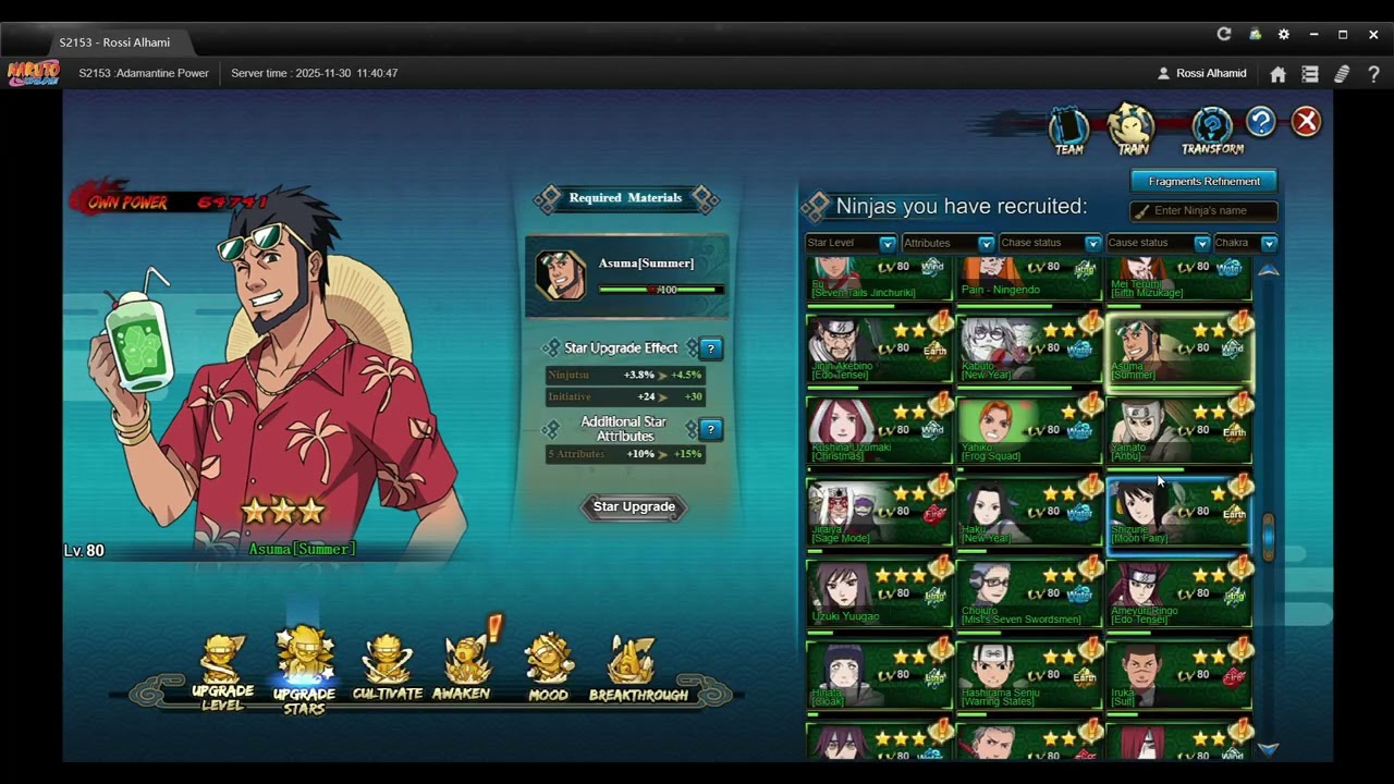 Naruto Online - Power Up - Koru Rosse (F2P) 