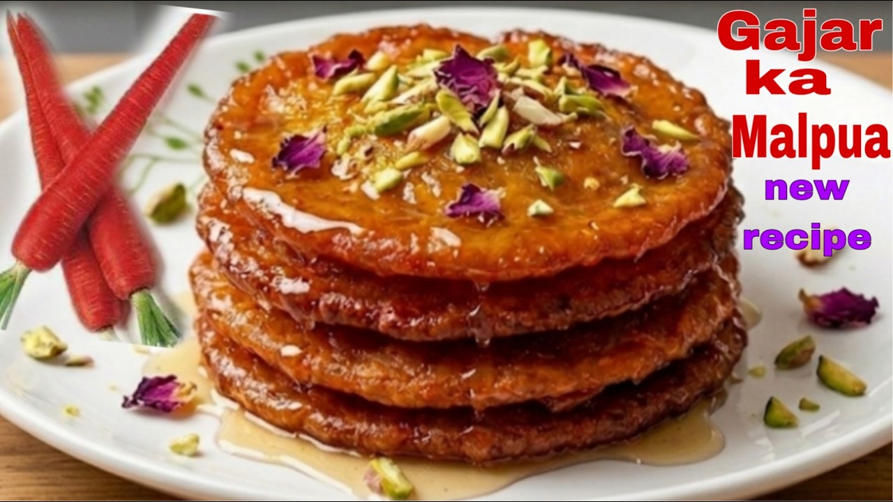 Holi Special : Gajar ke Malpuaa | 