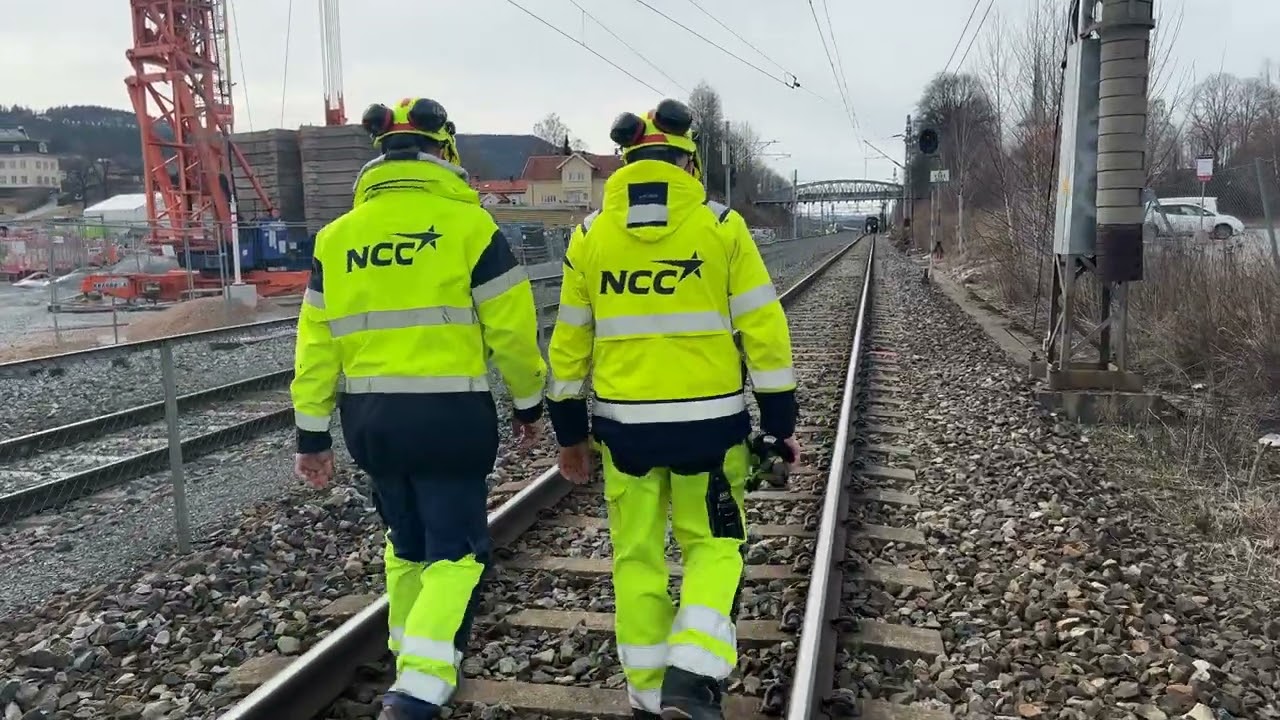 NCC bygger: Jernbaneprosjekt ny Drammen stasjon-Sundhaugen