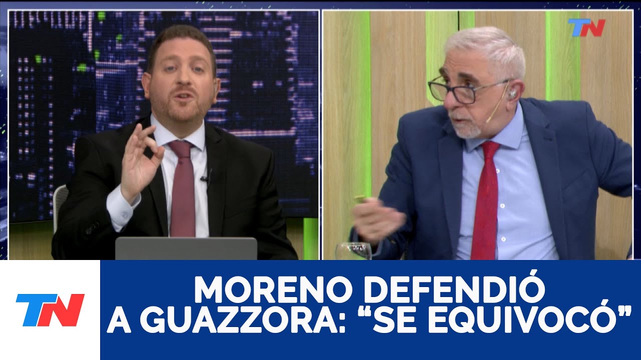 Moreno defiende a Ezequiel Guazzora, el periodista militante condenado por abuso sexual