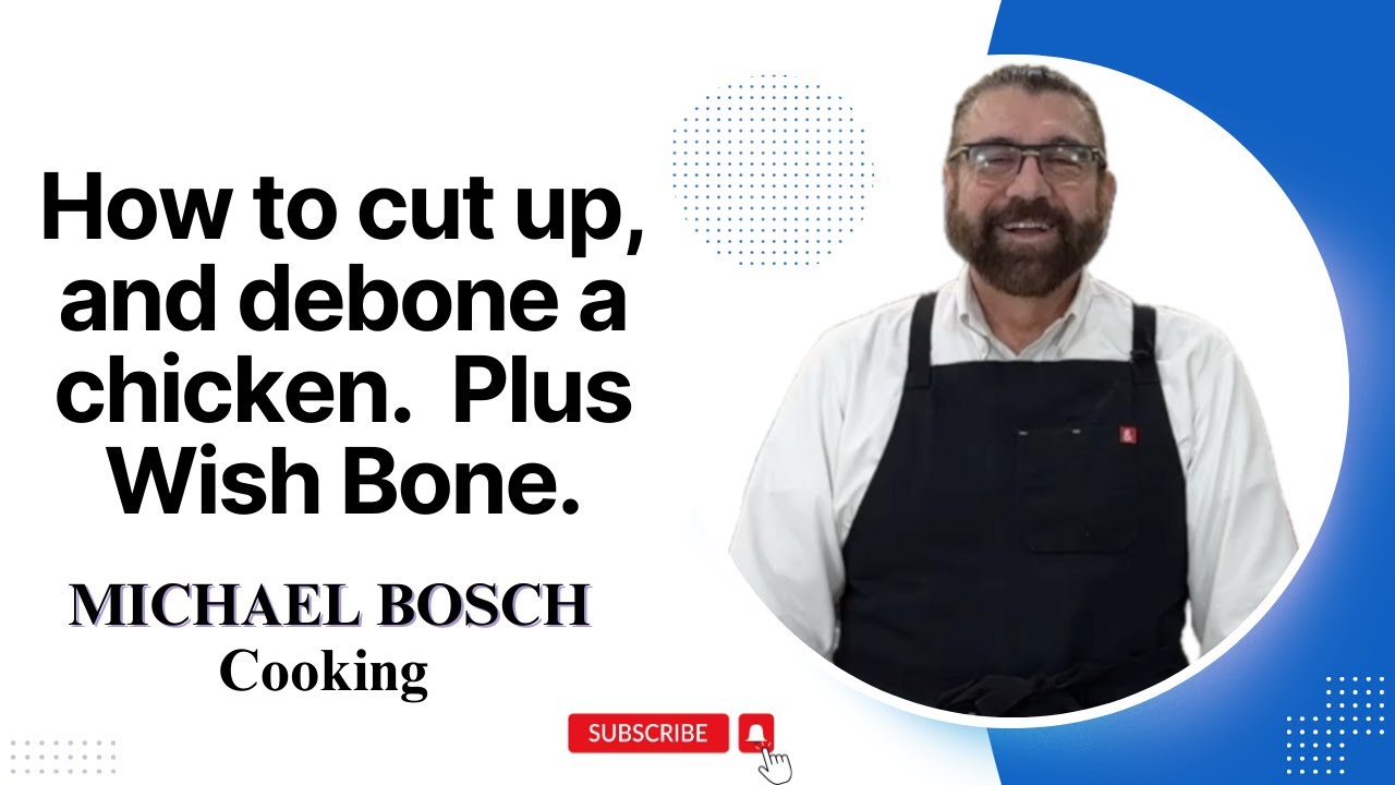 How to cut, and debone a chicken.  Bonus wish bone removed.