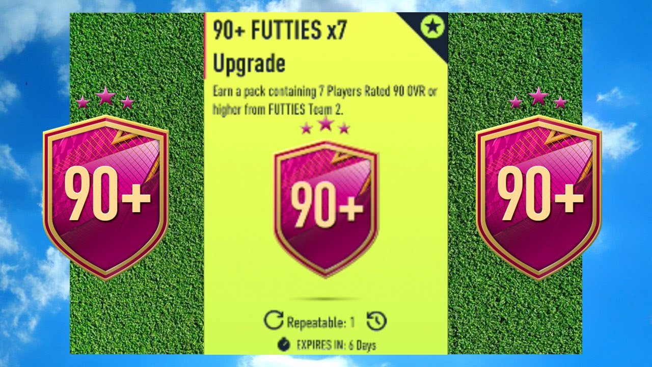 90x7 FUTTIES PACKS