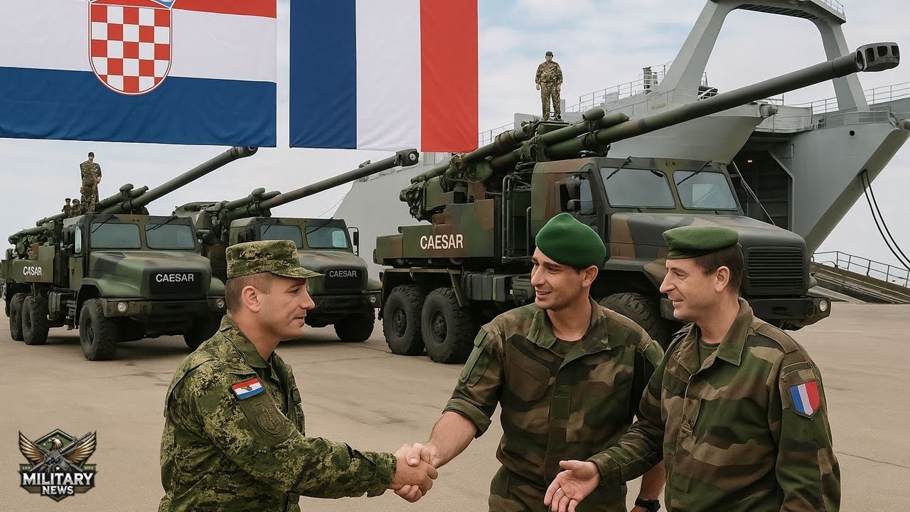 Croatia Ready to Bring Home 30 Advanced CAESAR Howitzers from France