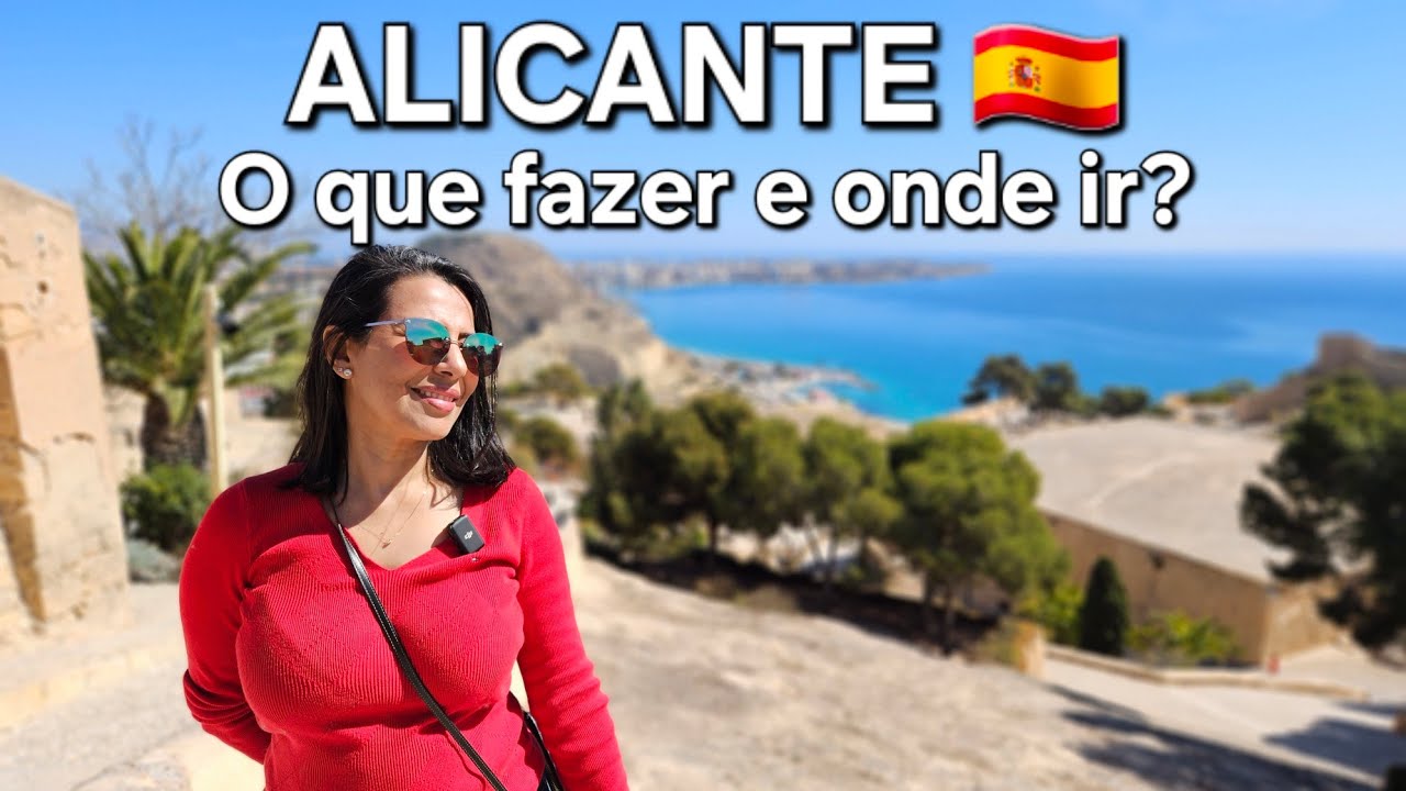 Alicante: Castelo, praia, gastronomia e charme mediterrâneo! 🇪🇸☀️#47