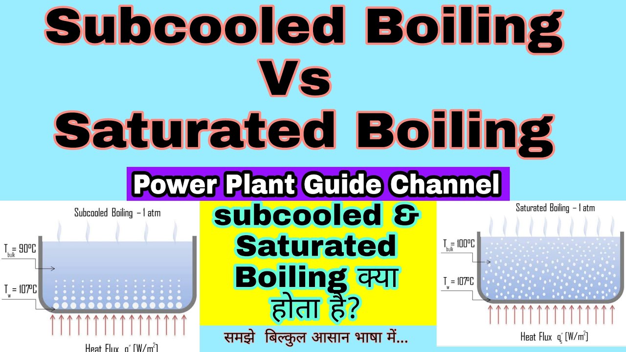 Subcooled & Saturated Boiling || Subcooled Boiling Vs Saturated Boiling || Part-3