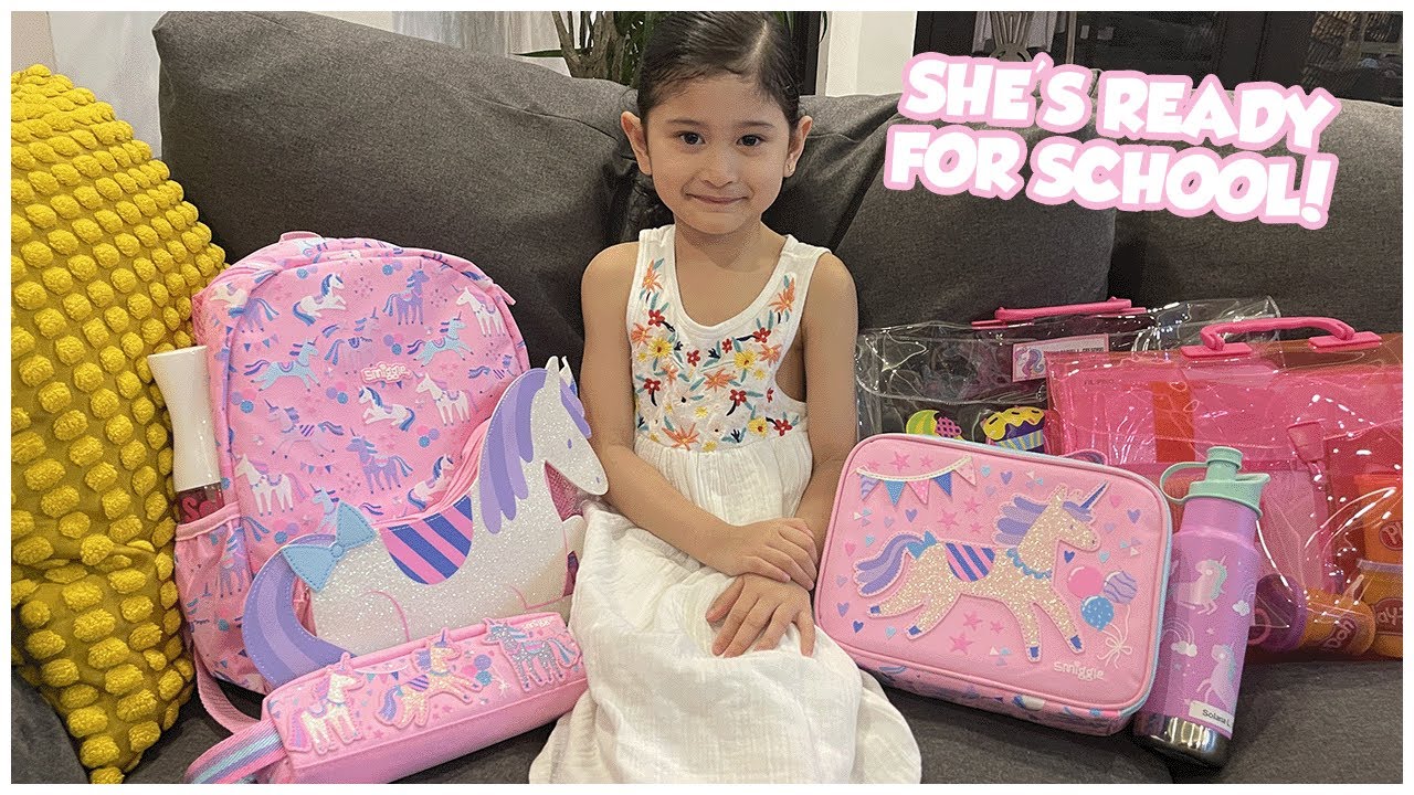 What's In My Bag? Preschool Supplies And Lunch Bag 🎒