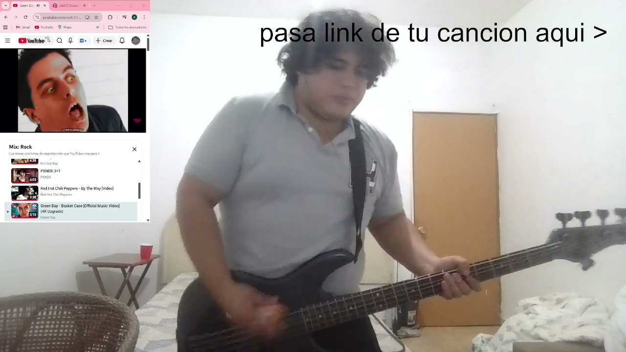 Green Day - Basket Case Bass Cover