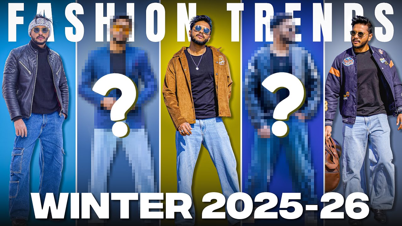 Men&rsquo;s Winter Fashion Trends 2025-26 | Style Upgrades You Need ❄️ Zahid Akhtar