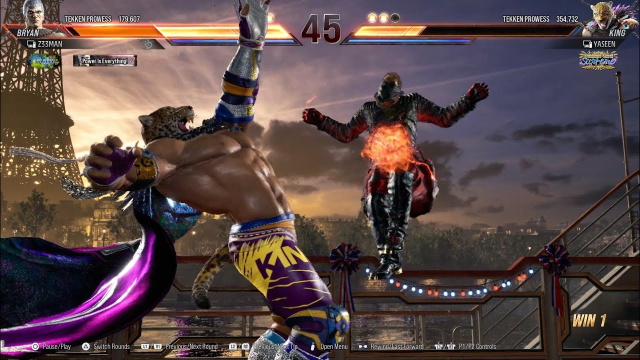 Tekken 8 King Cheapest Wall Death Trap