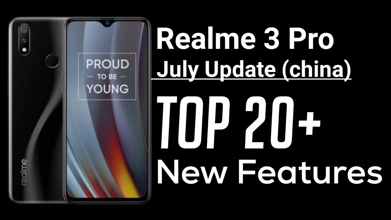 Realme UI July update on Realme 3 Pro - 20+ new features on Realme 3 pro