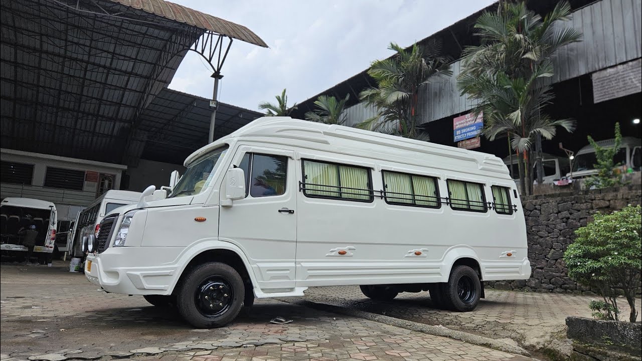 Force Traveller 26 Seater BS6 MODEL Normal Works From Josh Dezigns... Video 151
