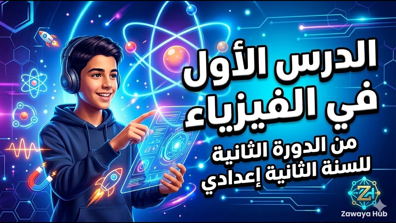 الضوء من حولنا (La lumière qui nous entoure) | شرح شامل- العلوم الفيزيائية (الثانية اعدادي)