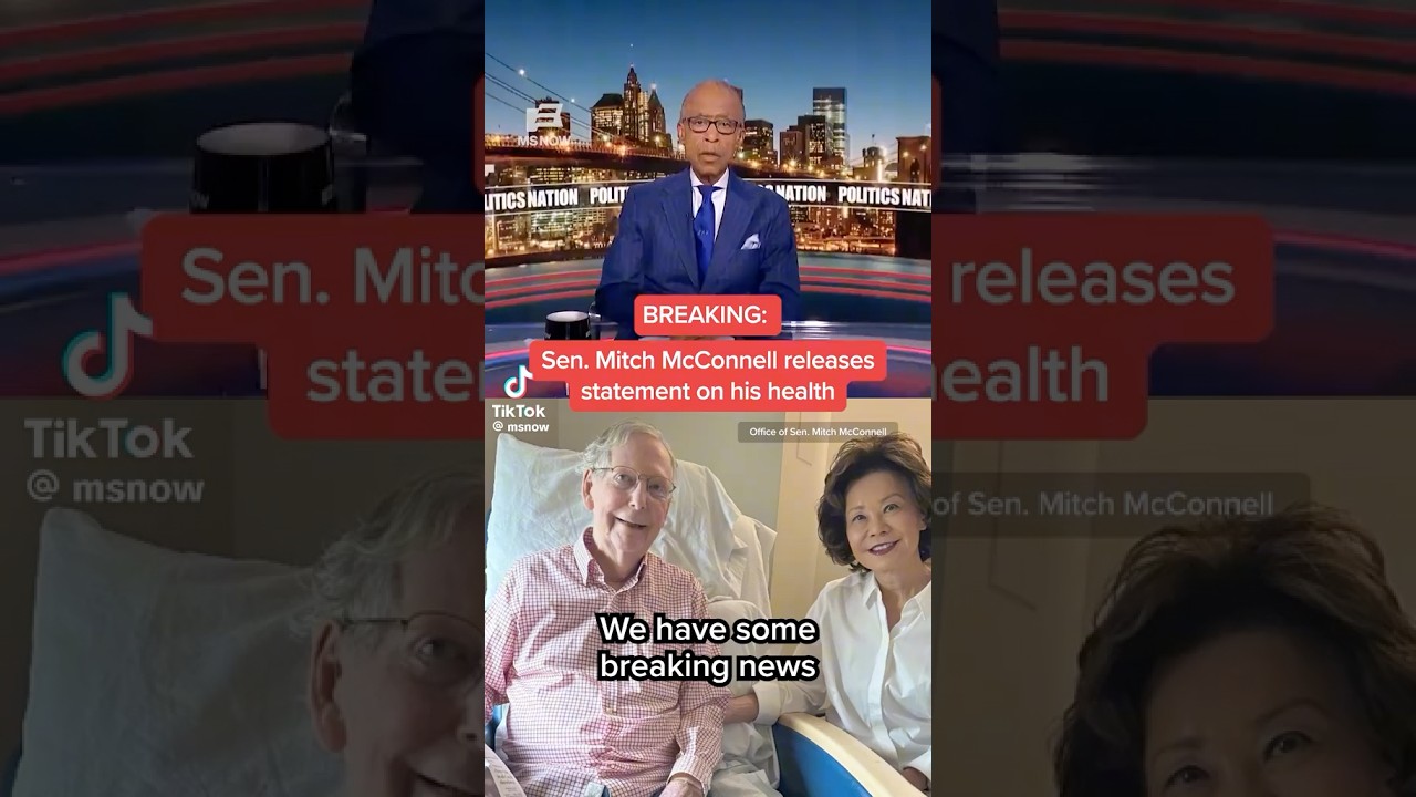 NEWS! SENATOR MITCH MCCONNELL RELEASES STATEMENT ON HIS HEALTH! (MS NOW)