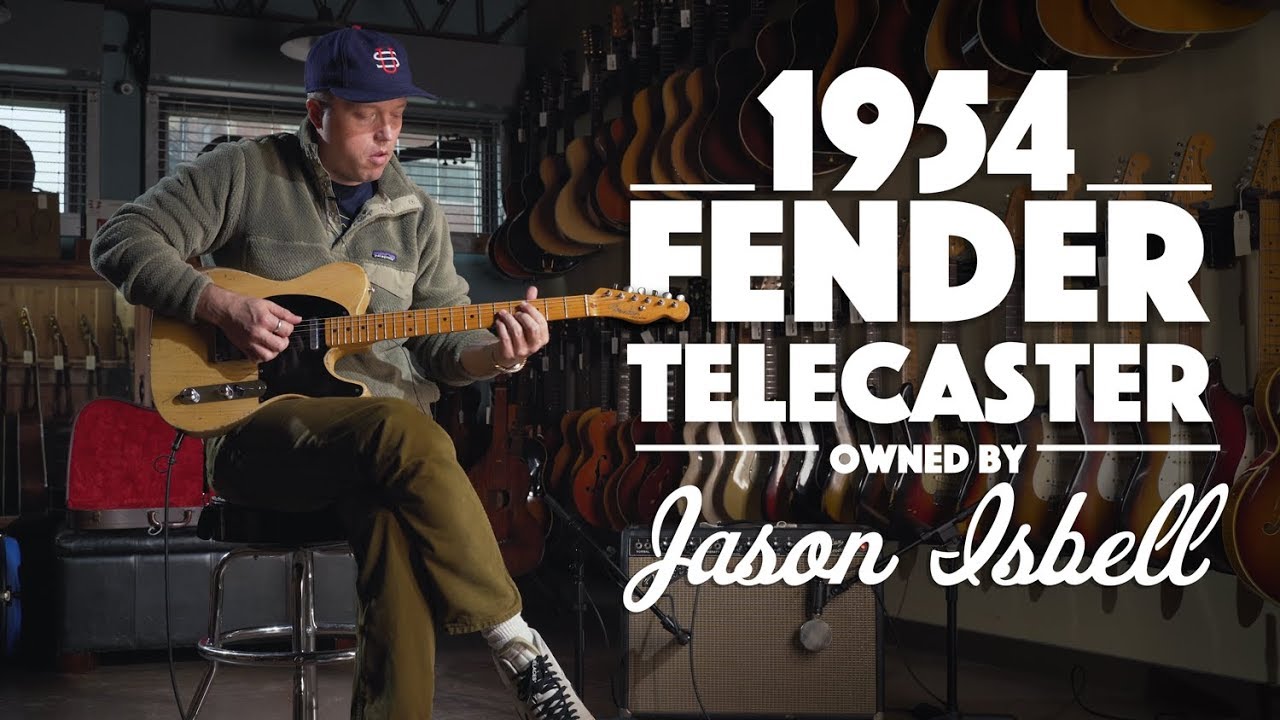 1954 Fender Telecaster owned by Jason Isbell