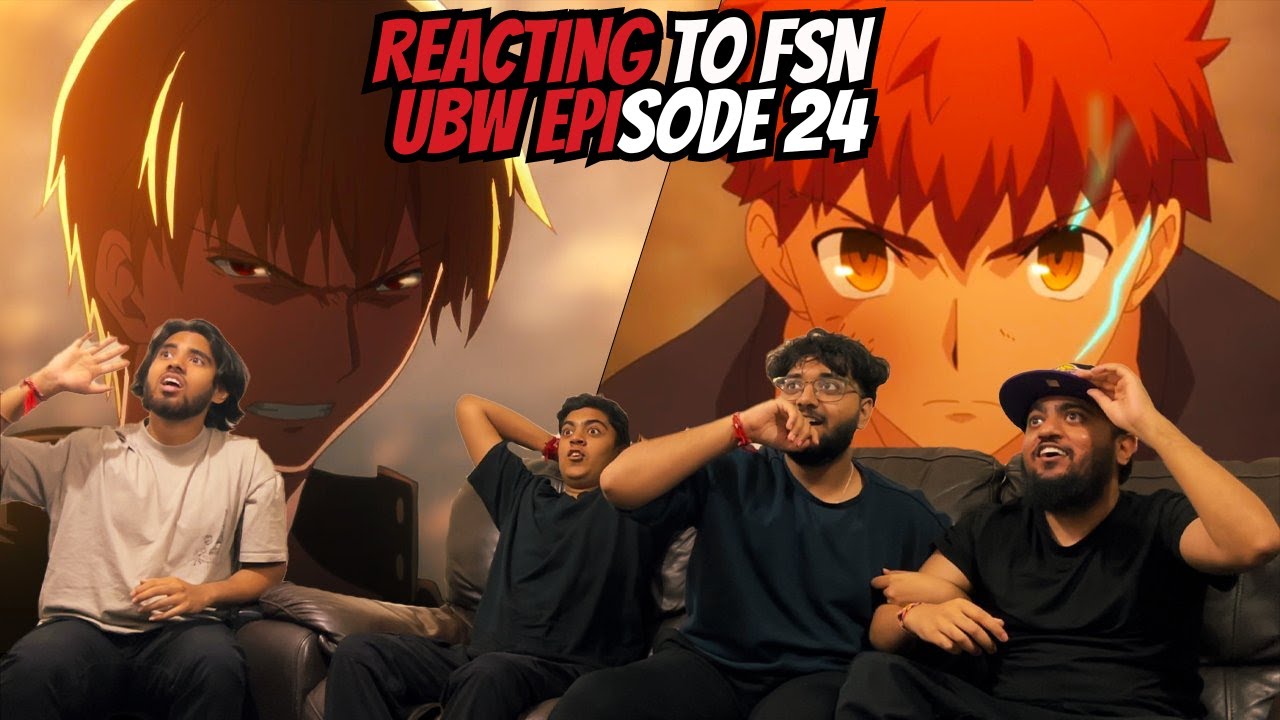 ШИРО ПРОТИВ ГИЛЬГАМЕША ФИНАЛ!?! | Реакция на Fate Stay Night Unlimited Bladeworks, эпизод 24 | TMC