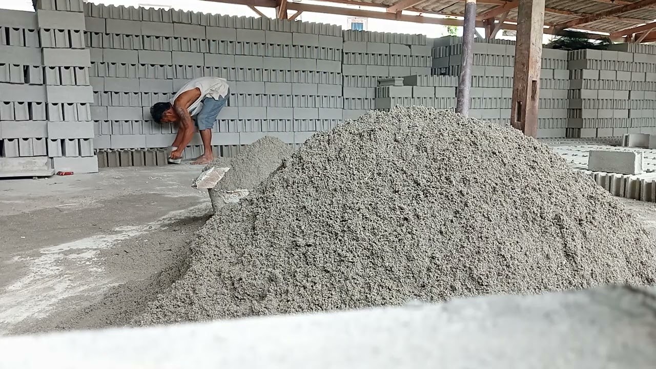 Cara cetak batako yang benar dan kuat 